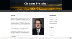 Desktop Screenshot of clemensprescher.com